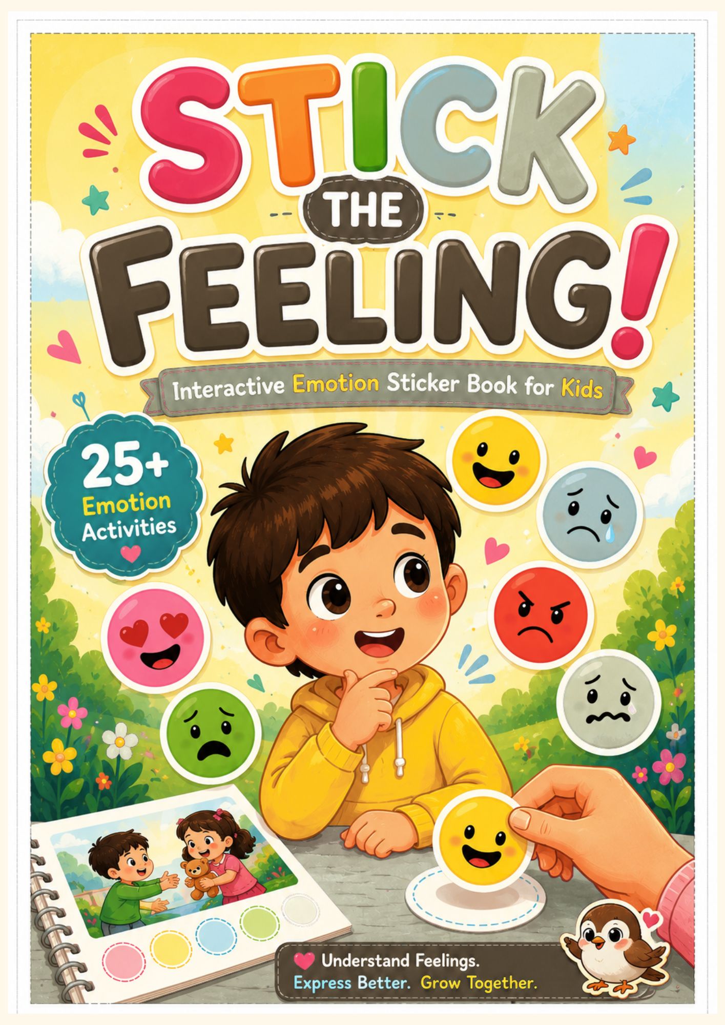 My Feelings Sticker Activity- E book